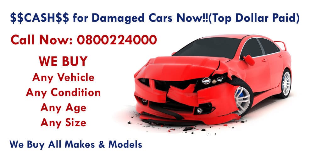 Sell Damaged Cars, We Buy Damaged Cars