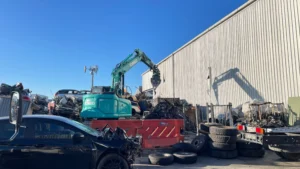 Image showing Cash For Car's wrecking yard