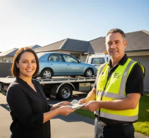 Happy customer, sold her vehicle to Cash for Car NZ