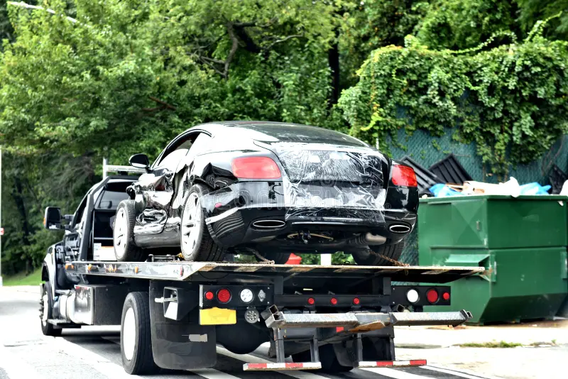 Wrecked bentely | Cash For Car NZ